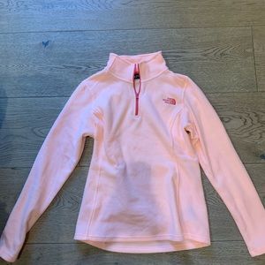 north face pink fleece